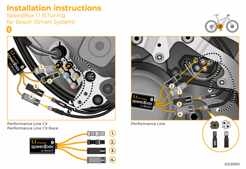 SpeedBox 1.1 su Bluetooth eBike Tuning Bosch Smart system varikliams - Image 4